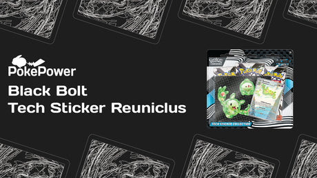 Pokémon Scarlet & Violet Black Bolt Tech Sticker Opening! | Reuniclus Reveal🧠⚡