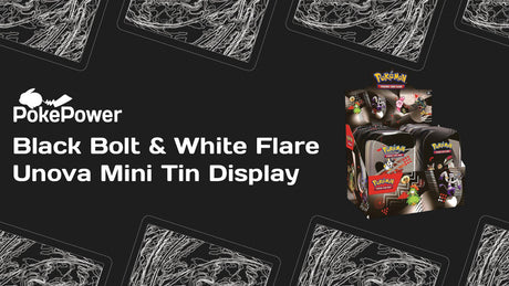 Pokémon Scarlet & Violet Unova Mini Tin Opening! | Black Bolt & White Flare Reveal 🔥