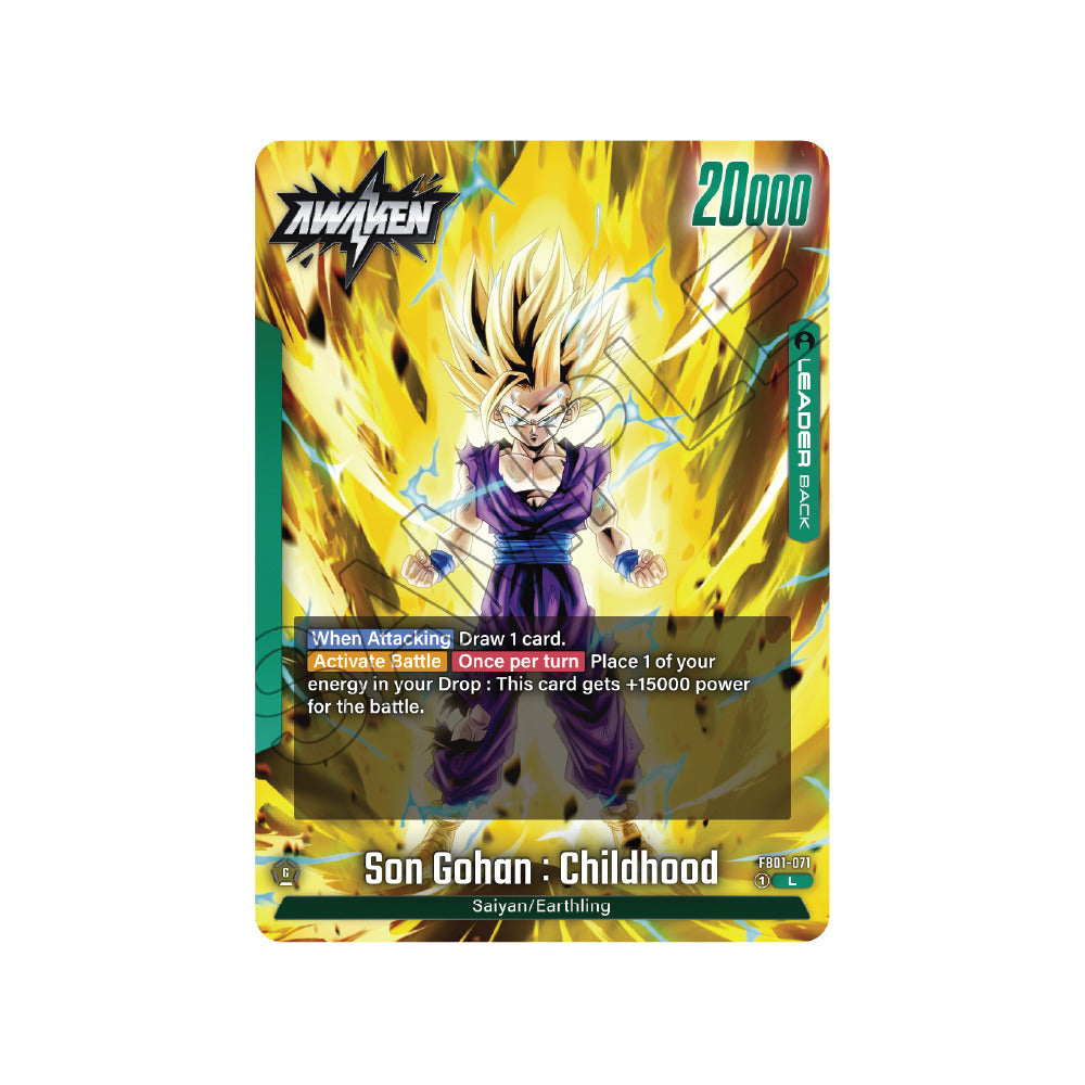 Dragon Ball Super - Awakened Pulse FB01 Booster Pack