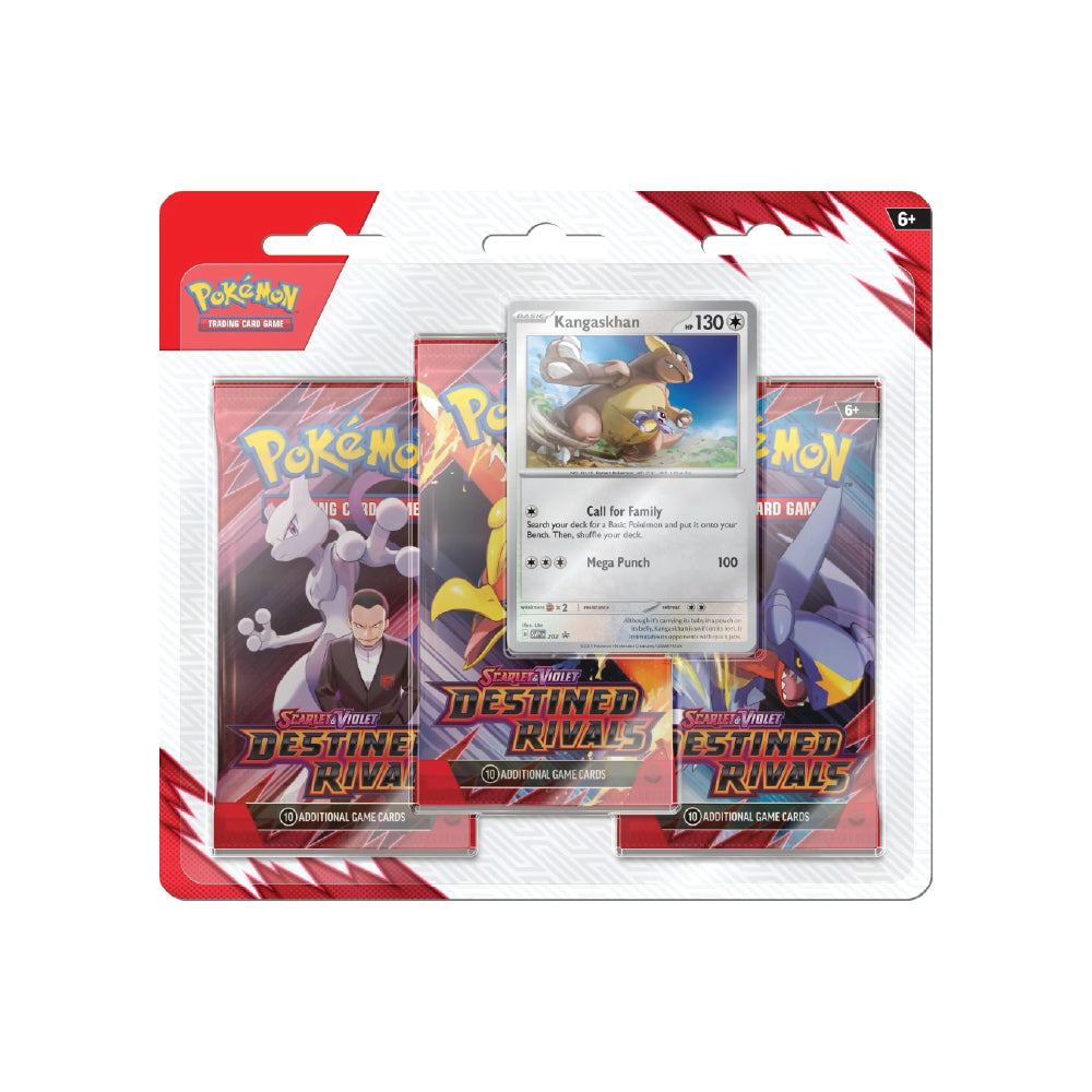 Pokemon - Scarlet & Violet Destined Rivals 3-Pack Blister