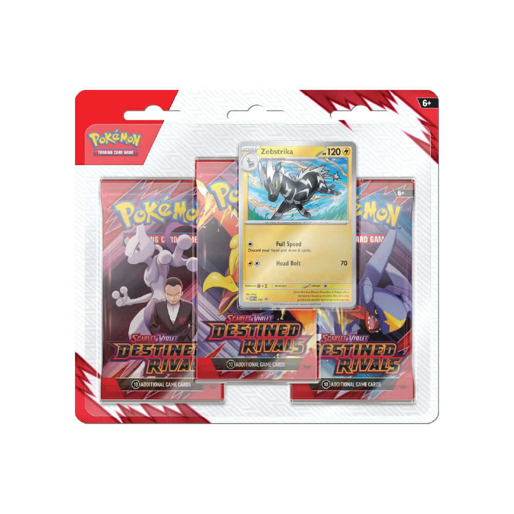 Pokemon - Scarlet & Violet Destined Rivals 3-Pack Blister
