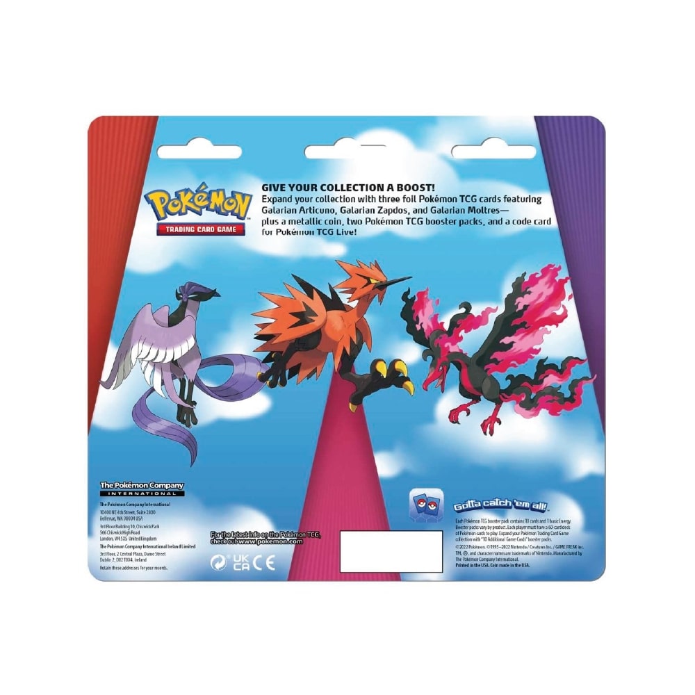 Pokemon - Galarian Articuno/Zapdos/Moltres 2-Pack