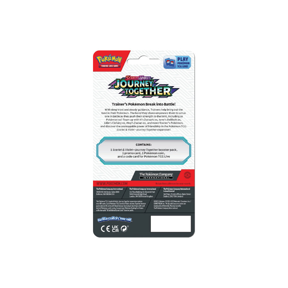 Pokemon - Scarlet & Violet Journey Together Checklane Blister
