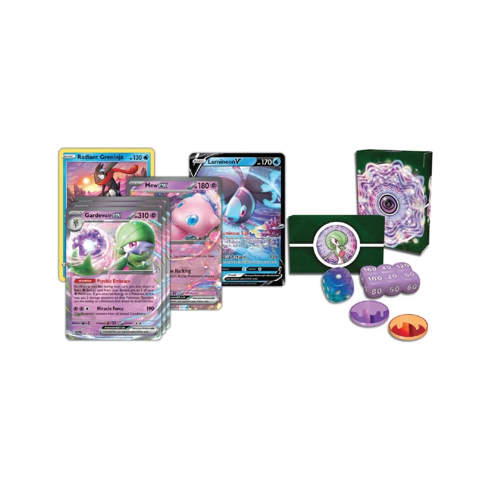 Pokemon Gardevoir V Battle Deck - Ready-to-Play 60 Card Deck With Playmat & Online Code