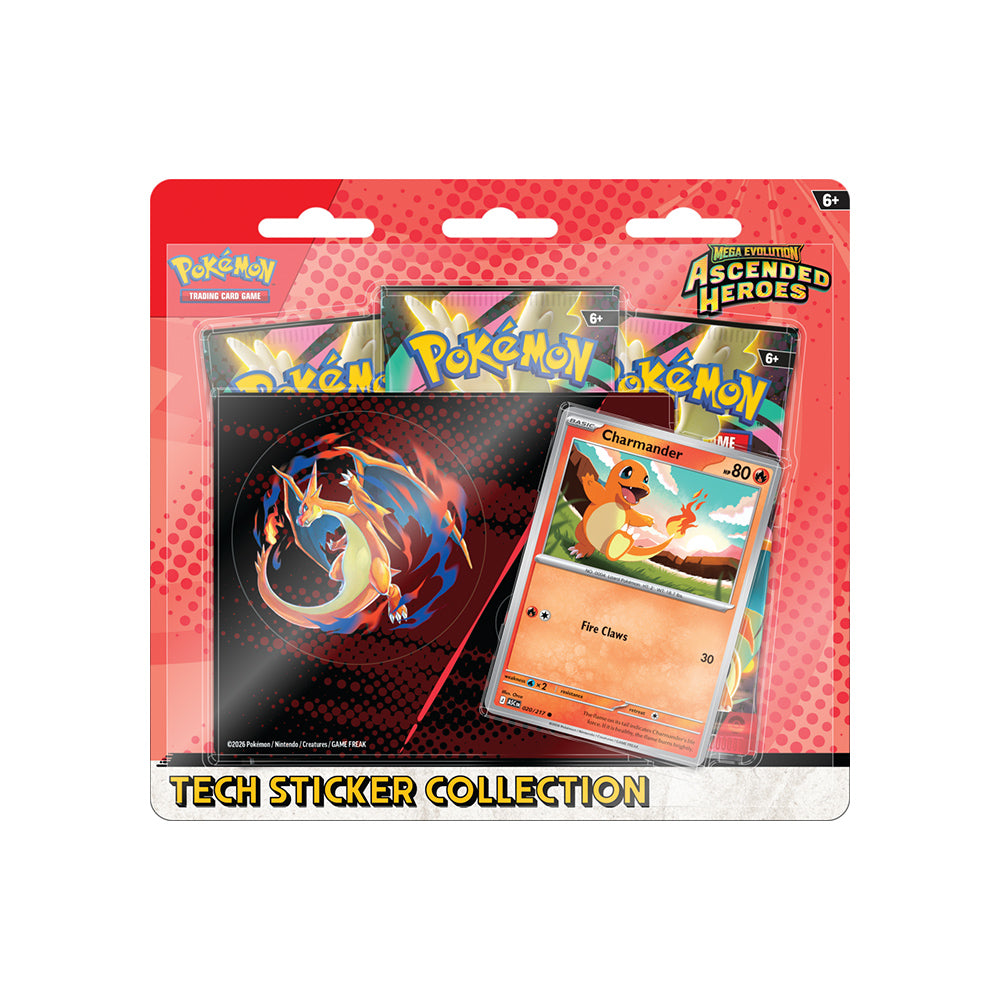 Ascended Heroes Tech Sticker Collection Charmander