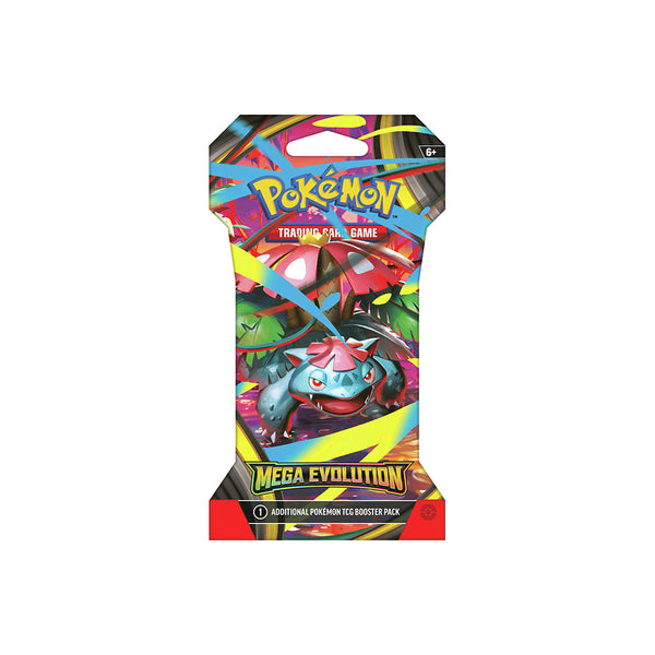 Pokémon Mega Evolution Sleeved Booster Pack – Venusaur artwork
