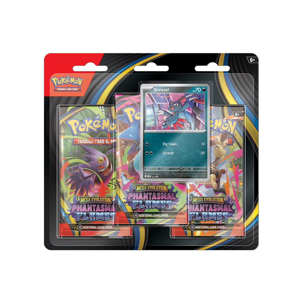 Pokemon - Phantasmal Flames 3-Pack Blister