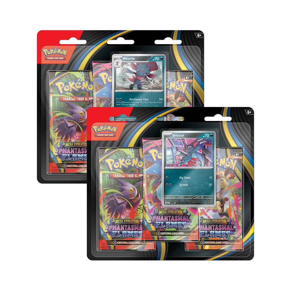 Pokemon - Phantasmal Flames 3-Pack Blister
