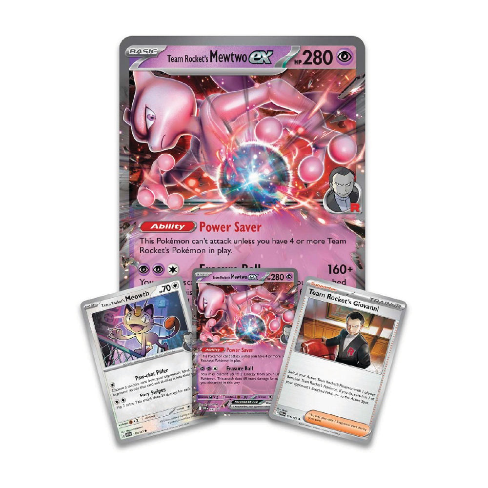 Pokemon - Team Rocket's Mewtwo ex Box