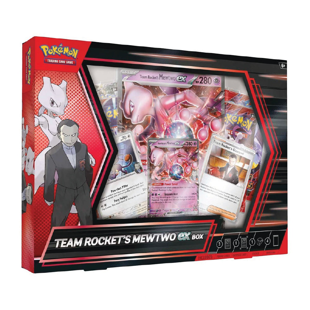 Pokemon - Team Rocket's Mewtwo ex Box