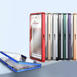 Magnetic aluminum cases for PSA graded cards.