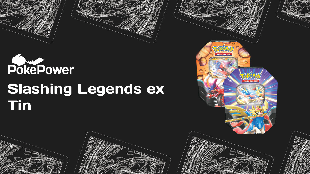 Pokemon Slashing Legends ex Tin – What’s Inside?