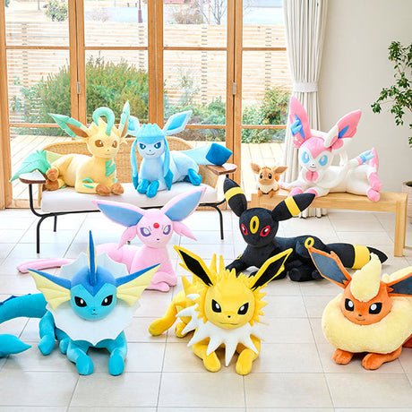 Pokémon Eevee and Eeveelution plush toys – full Pokémon plush collection