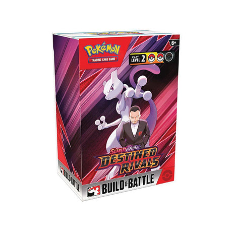 Pokémon TCG Scarlet & Violet Destined Rivals Build & Battle Box – Mewtwo
