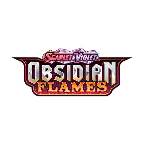 Pokémon TCG Scarlet & Violet Obsidian Flames expansion logo