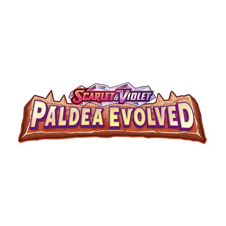 Pokémon TCG Scarlet & Violet Paldea Evolved expansion logo