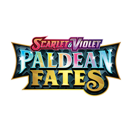 Pokémon TCG Scarlet & Violet Paldean Fates expansion logo