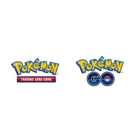 Pokémon TCG and Pokémon GO logos – official trading card game crossover expansion