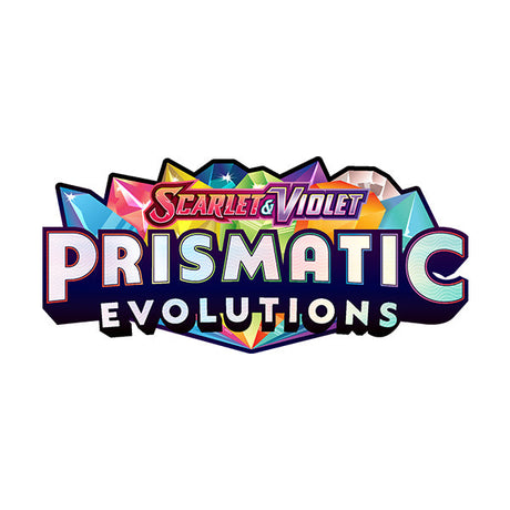 Pokémon TCG Scarlet & Violet Prismatic Evolutions expansion logo