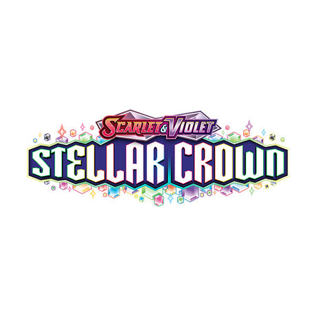 Pokémon TCG Scarlet & Violet Stellar Crown expansion logo