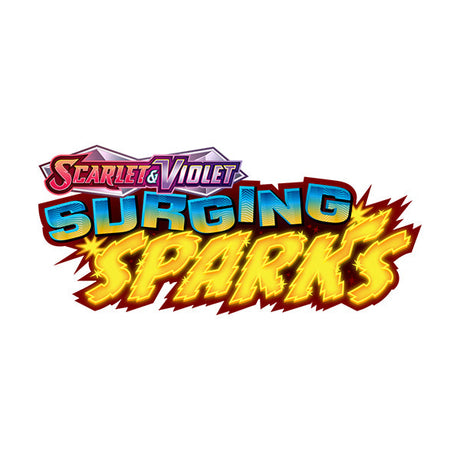 Pokémon TCG Scarlet & Violet Surging Sparks expansion logo