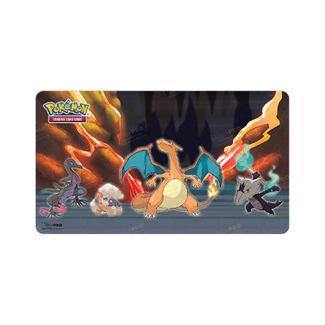 Pokémon TCG playmat – Charizard battle design official trading card accessory