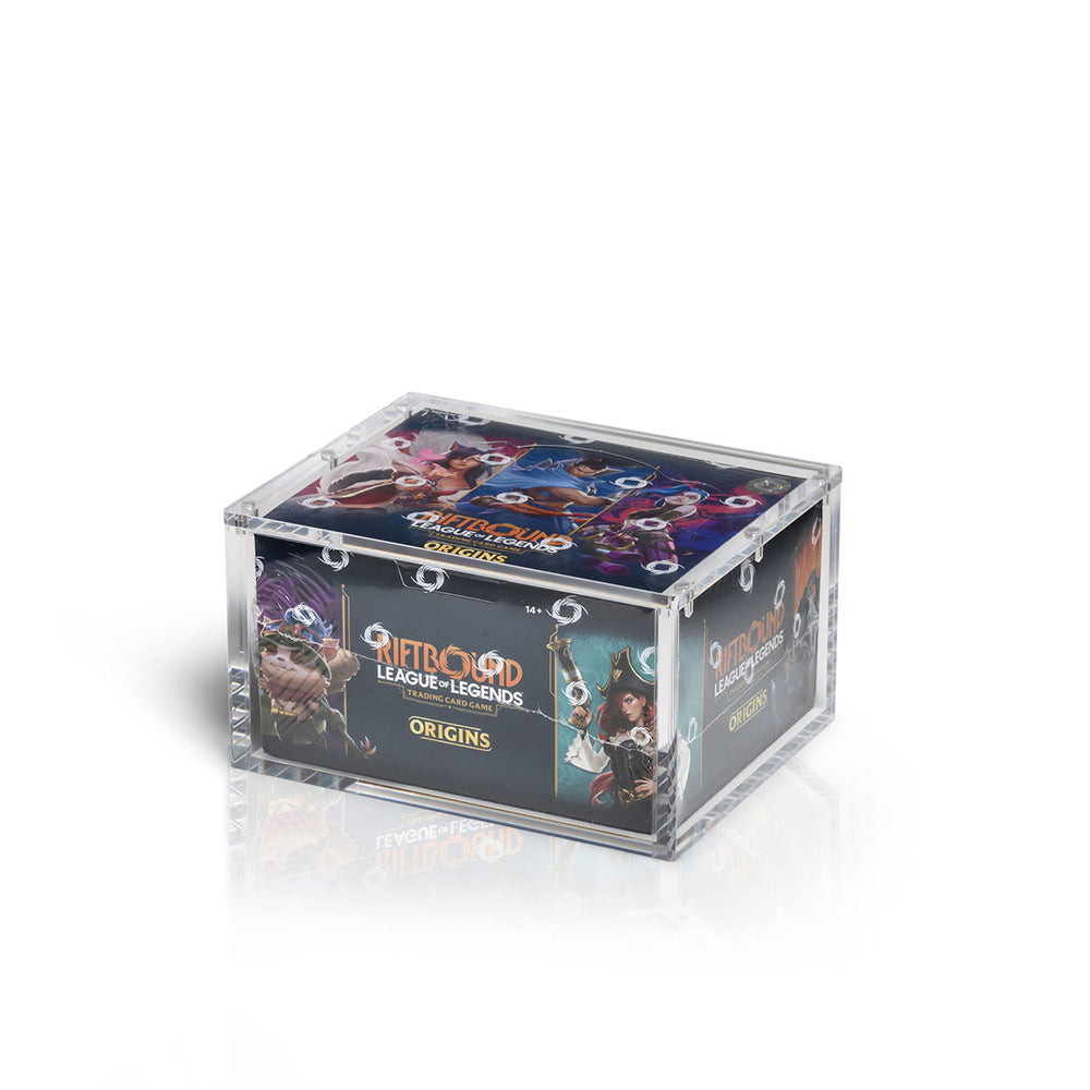 The Acrylic Box - Premium Riftbound Booster Display Case – PokePower