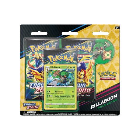 Pokemon - Crown Zenith Pin Collection 3-pack Blister