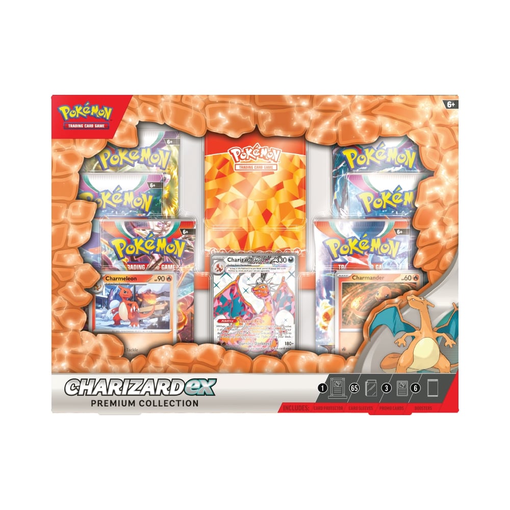 Abstract illustration representing the concept of Charizard