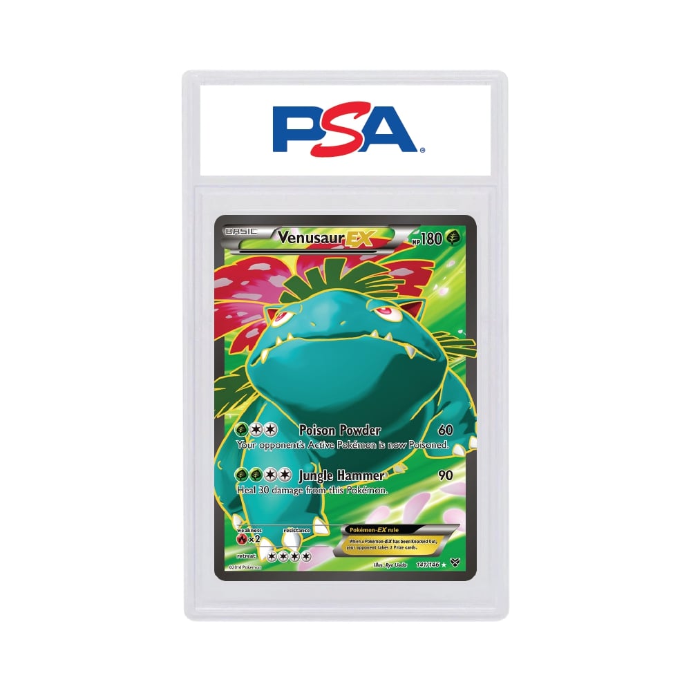 2014 Pokémon XY Venusaur EX Full Art PSA 9 – PokePower