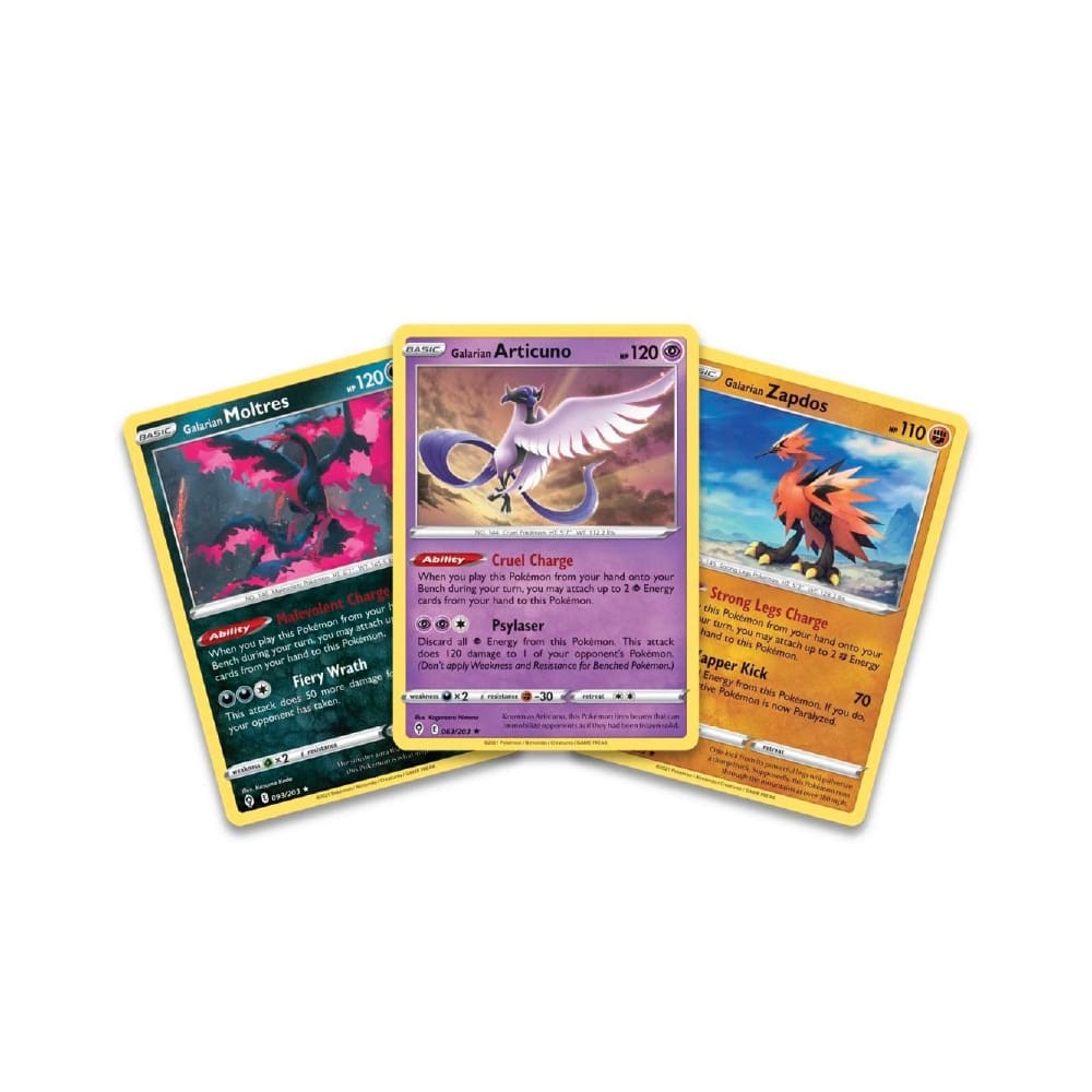 Pokemon - Galarian Articuno/Zapdos/Moltres 2-Pack