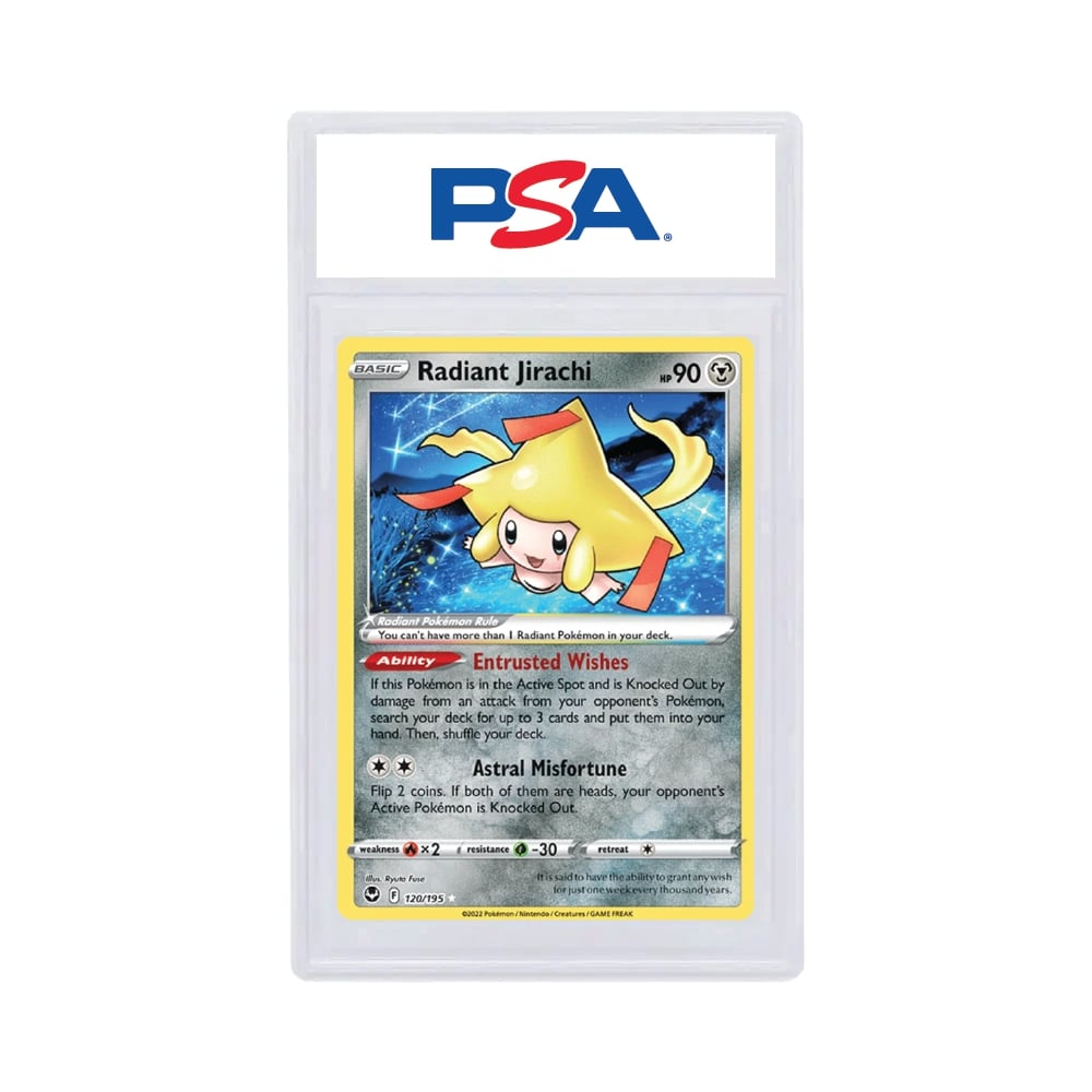 2022 Pokémon Silver Tempest Radiant Jirachi PSA 10