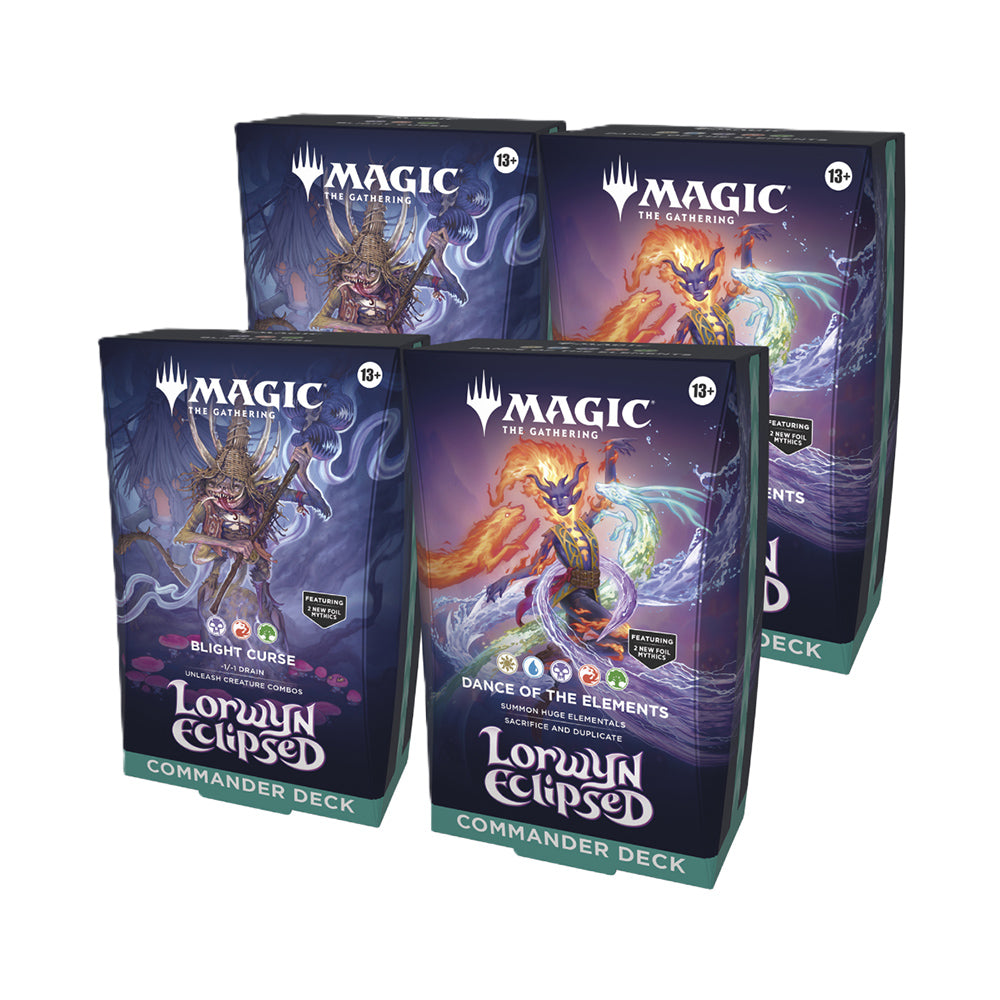 Lorwyn Eclipsed Commander Decks