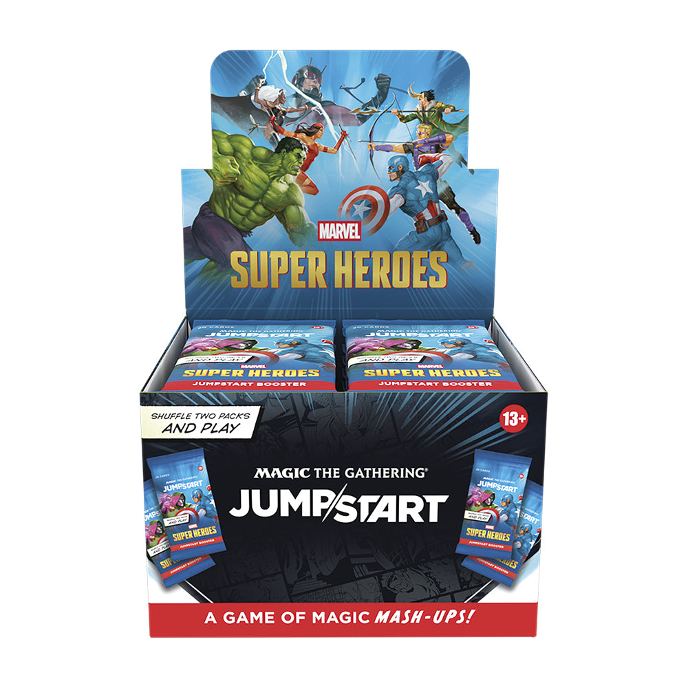 Magic: The Gathering – Marvel Super Heroes Jumpstart Booster Display
