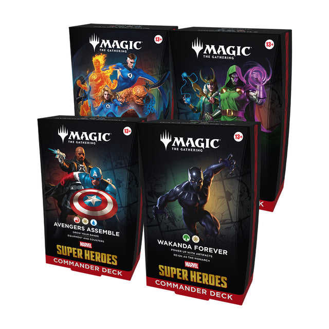 Marvel Super Commander Deck