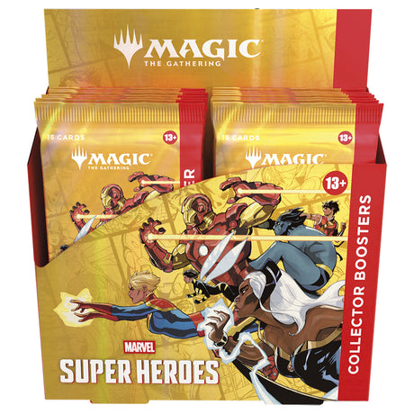 Marvel Super Heroes Play Collector Booster Display