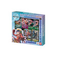 One Piece Illustration Box Vol.3 featuring booster packs and promo cards including Luffy and Zoro