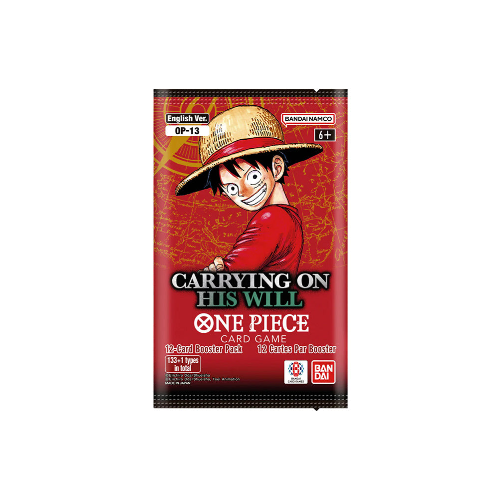 One Piece - OP13 Carrying on his Will Booster Box – PokePower