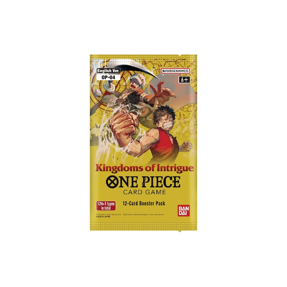 One Piece - OP04 Kingdoms of Intrigue Booster Pack – PokePower