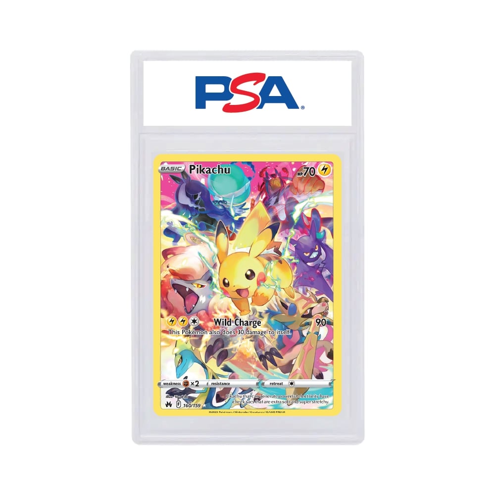 2023 Pokémon Crown Zenith Pikachu Full Art PSA 10 – PokePower