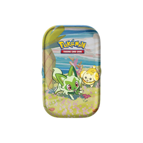 Abstract illustration representing the concept of Paldean mini tin