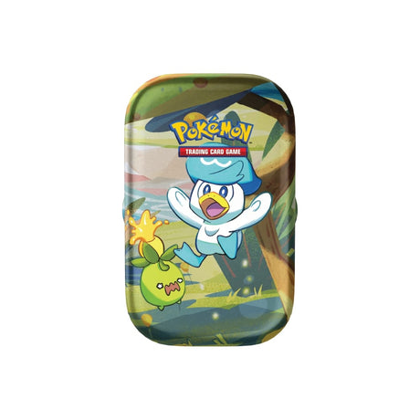 Abstract illustration representing the concept of Paldean mini tin