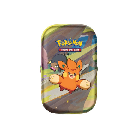 Abstract illustration representing the concept of Paldean mini tin