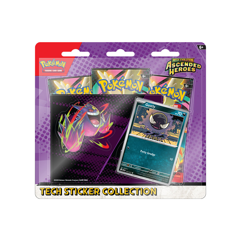 Ascended Heroes Tech Sticker Collection Gastly