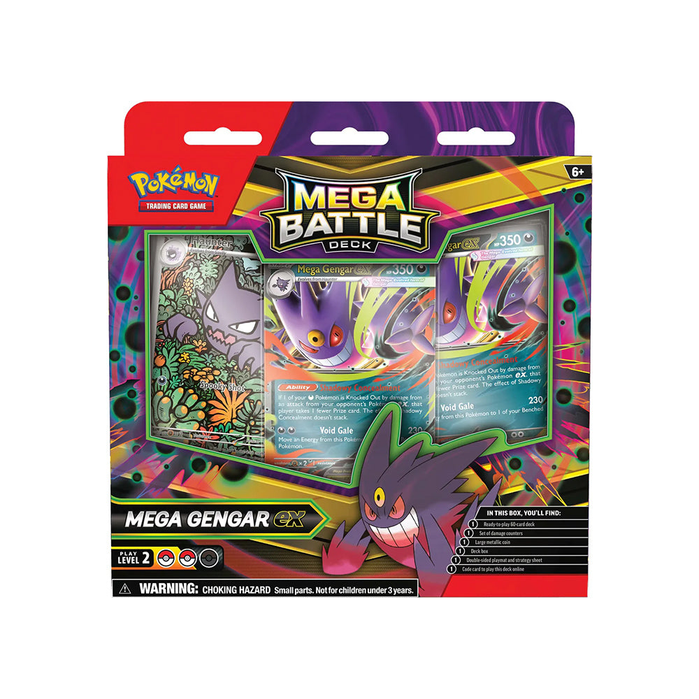 Pokemon Mega ex Battle Deck Gengar