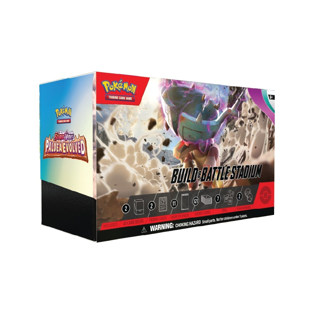 Pokemon scarlet & violet paldea evolved build & battle stadium