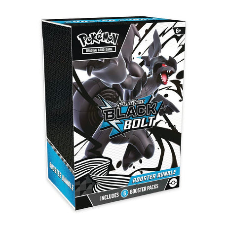 Pokemon Scarlet & Violet Black Bolt Booster Bundle 6 booster packs