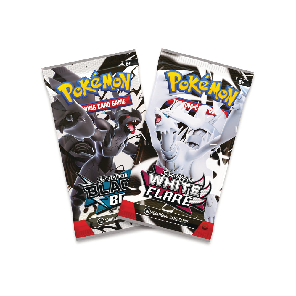 Pokemon - Scarlet & Violet Black Bolt & White Flare - Unova Mini Tin Display