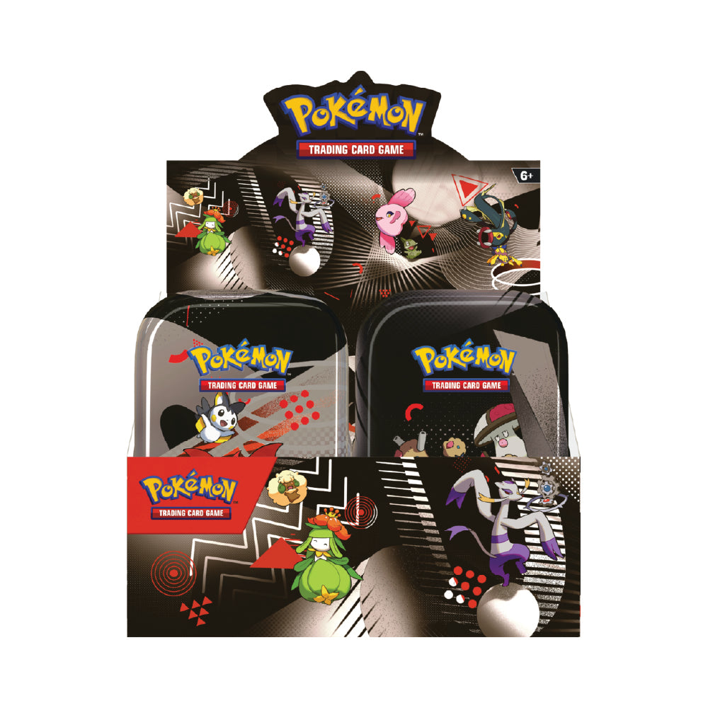 Pokemon - Scarlet & Violet Black Bolt & White Flare - Unova Mini Tin Display