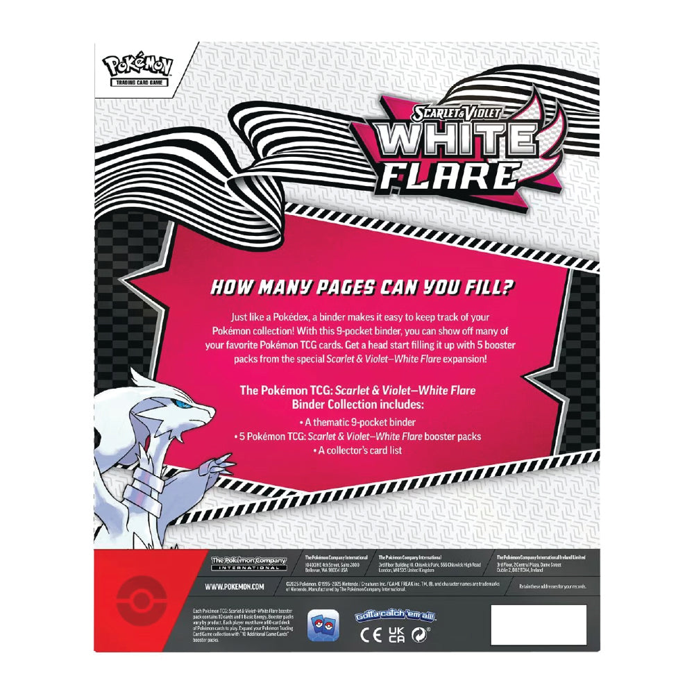 Pokemon - Scarlet & Violet White Flare Binder Collection